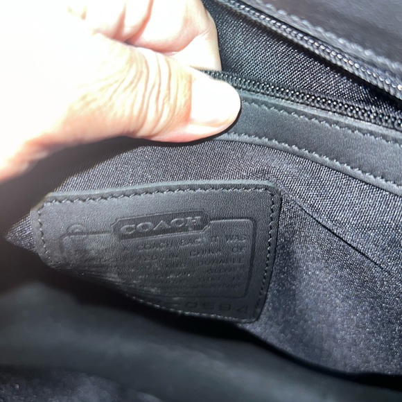 AUTHENTIC COACH BRIEFCASE TRAVEL COLLECTION MESSENGER LAPTOP BAG - Picture 4 of 7